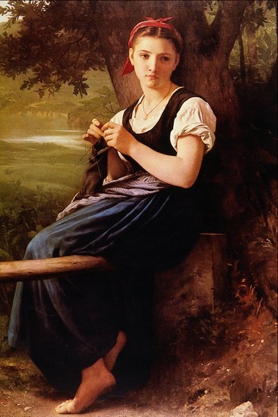 Adolphe William Bouguereau by William Adolphe Bouguereau